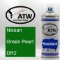 Preview: Nissan, Green Pearl, DR2: 400ml Sprühdose, von ATW Autoteile West.